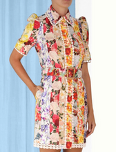 Load image into Gallery viewer, Wonderland Floral Shirt Dress
