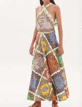 Load image into Gallery viewer, Trippy Troppo Halter Midi Dress
