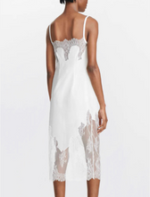 Load image into Gallery viewer, Chantilly Mesh White Slip Dress
