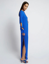 Load image into Gallery viewer, Tie Front Layered Column Dress
